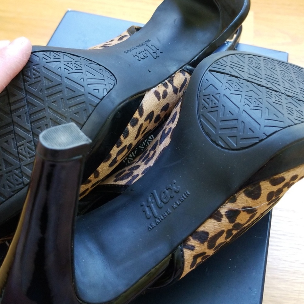 Anne Klein, Akeditor Multi, Black Patent, 9.5 - Picture 6 of 8